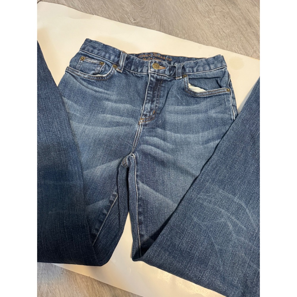 Lauren Ralph Lauren Jeans Co Womens Size 2 Medium Wash Straight Leg